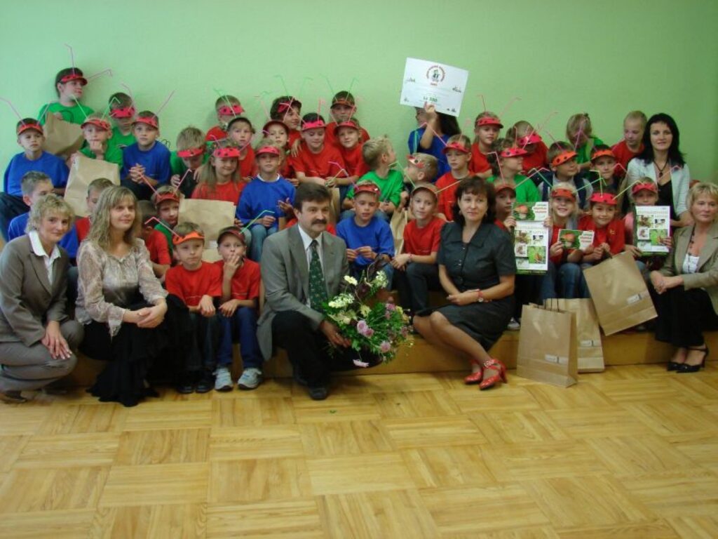 Un arī kopīgā fotogrāfija ar zemkopības ministru.
Autors: Santa Sinka