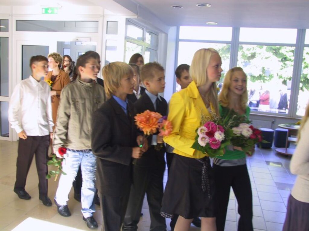 Vairākums skolēnu jauno piebūvi pirmo reizi redzēja 1. septembrī.
Autors: Sandra Pētersone