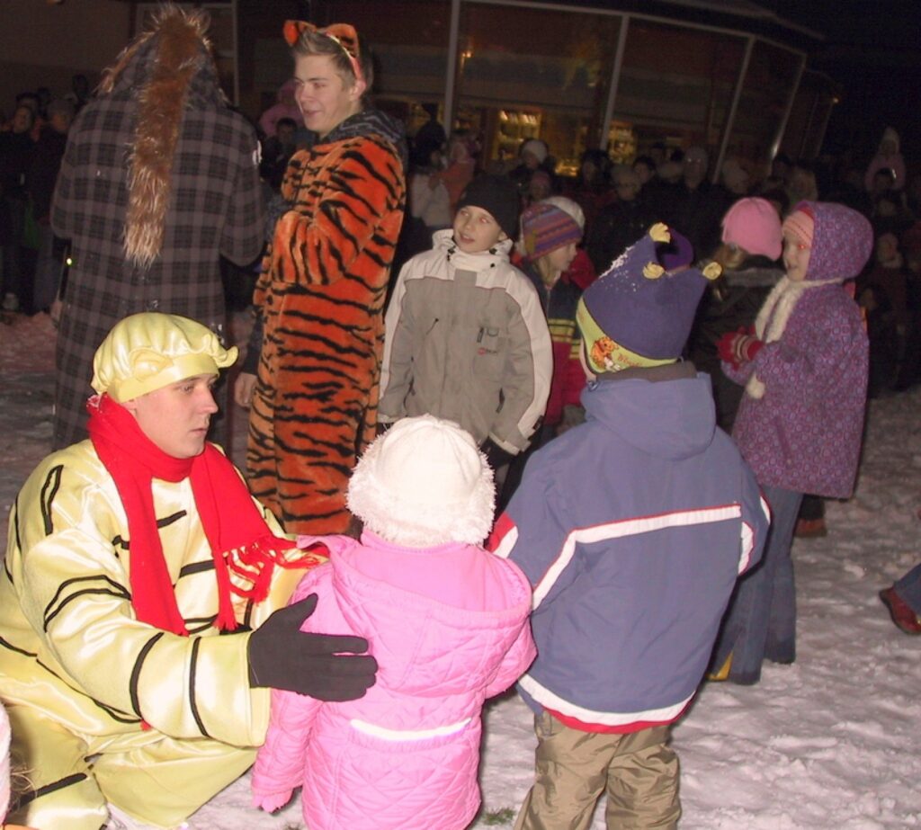 Zvēriņi ir laipni pret ikvienu.
Autors: Santa Sinka