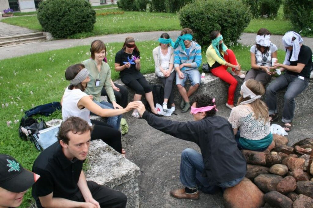 Studenti uzskata, ka svarīgi ir nostiprināt ne tikai radošas domas, bet arī sajūtas.
Autors: Aivars Zilbers