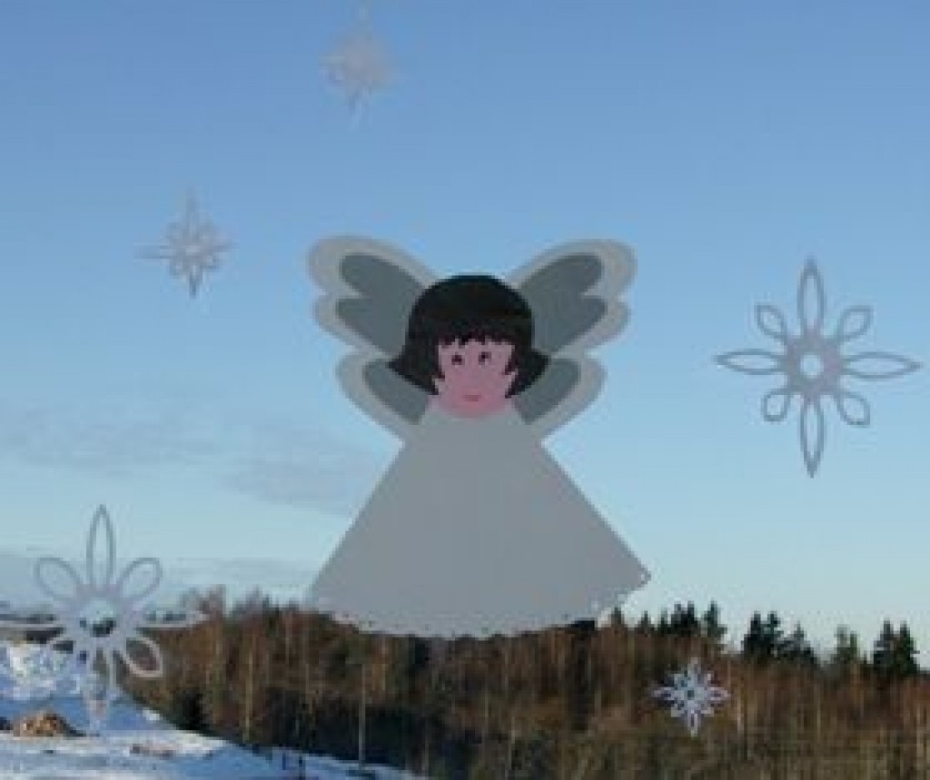 Arī skolas logus mums iemājojuši enģelīši
Autors: Inga Jurciņa