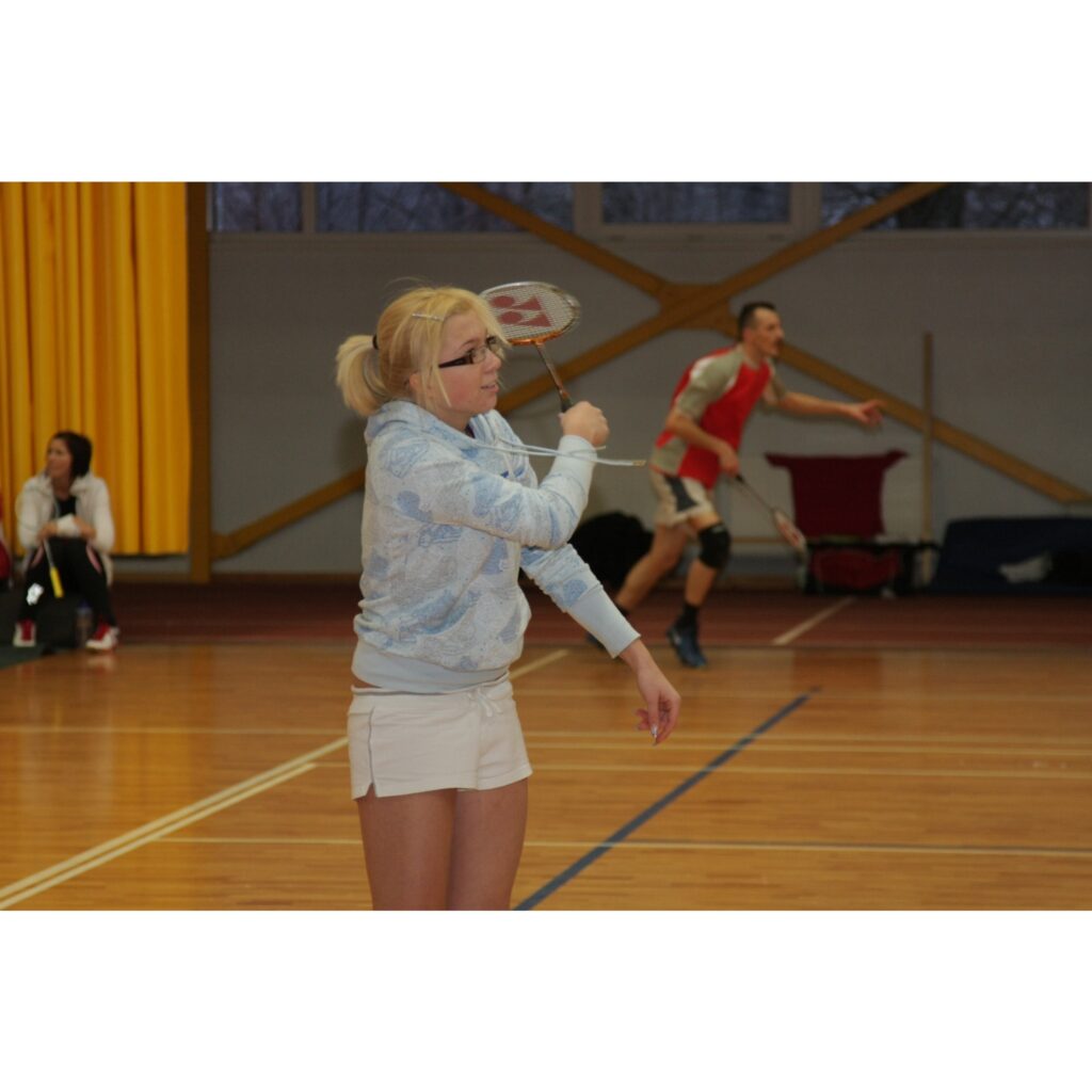 Latvijas Amatieru badmintona līgas čempionāta 4. kārta, kas notika Valkas ģimnāzijas sporta hallē. Tekstuālo informāciju par sacensībām lasiet laikrakstā "Ziemeļlatvija".
Autors: Aldis Dubļāns