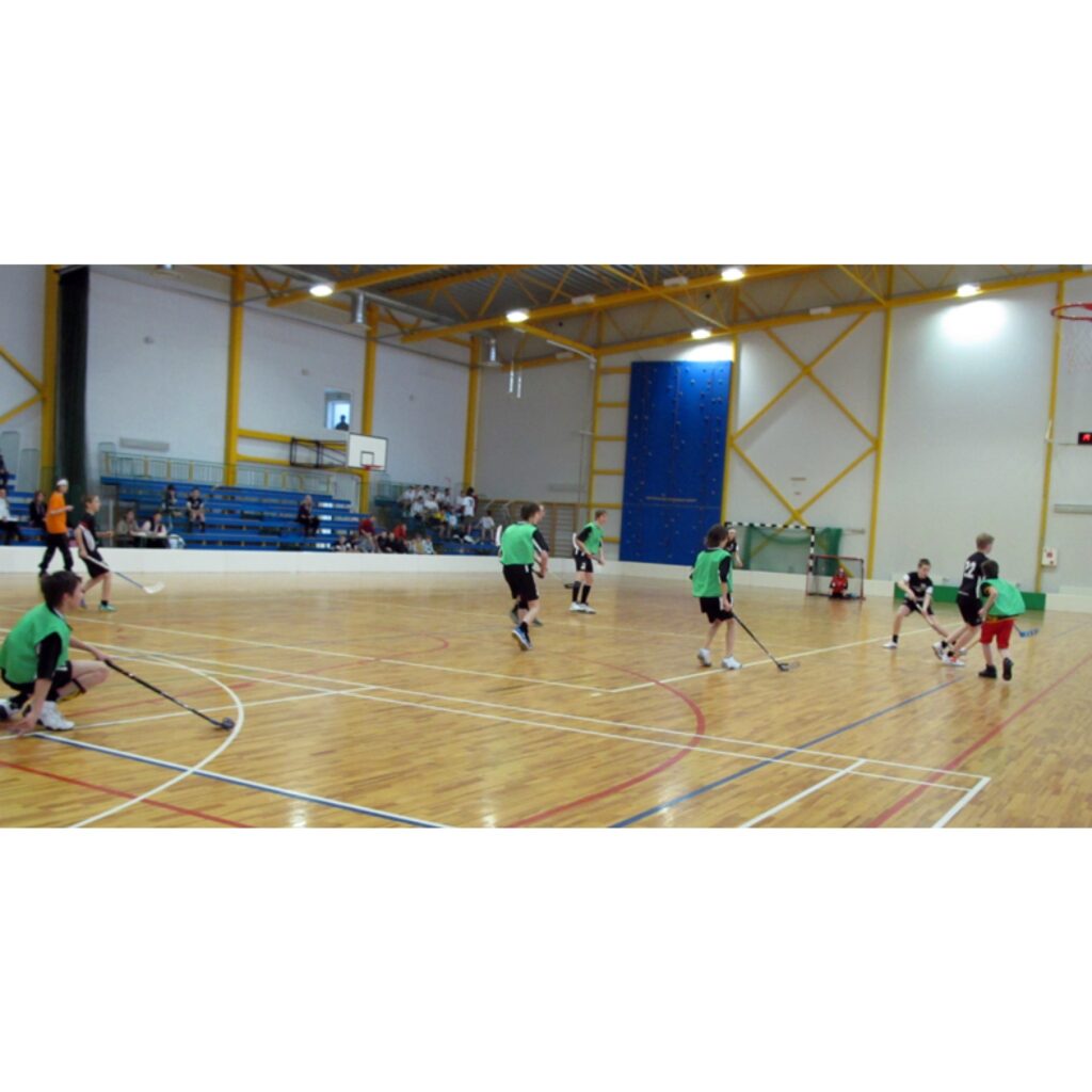 Latvijas čempionāts florbolā 2. līgas U-14 zēniem Valkā. Sezona beigusies, valcēniešiem - 3. vieta.
Autors: Aldis Dubļāns