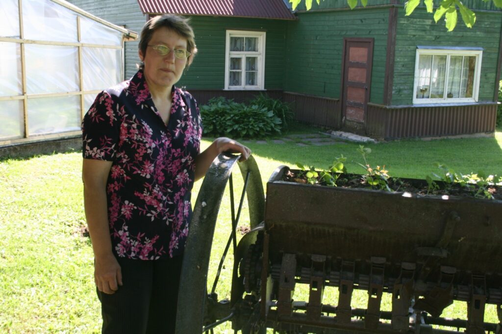 Gunta Pēterēna uzskata, ka laukos saimniecību var attīstīt arī krīzes laikā. 
Autors: Aivars Zilbers