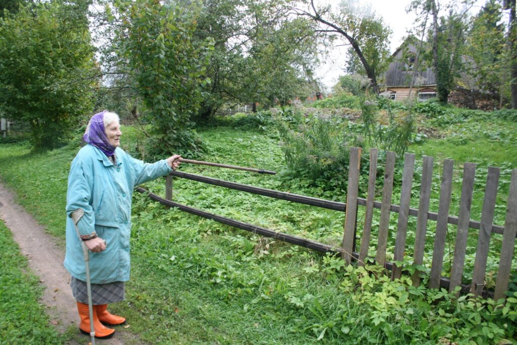 Anna Šveisberga stāsta, ka stirnas jau pieradušas – pie saimnieces dārza sētiņas vienmēr varēs atrast kādu gardumu.
Autors: Aivars Zilbers