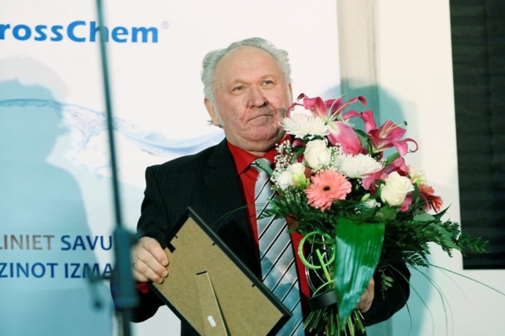 Imants Balodis apbalvošanas ceremonijā.
Autors: No personīgā arhīva