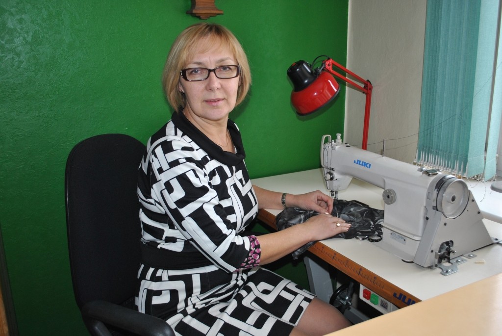 šūšanas salona “Iveta” īpašniece Iveta Purmale.
Autors: SANDRA PĒTERSONE