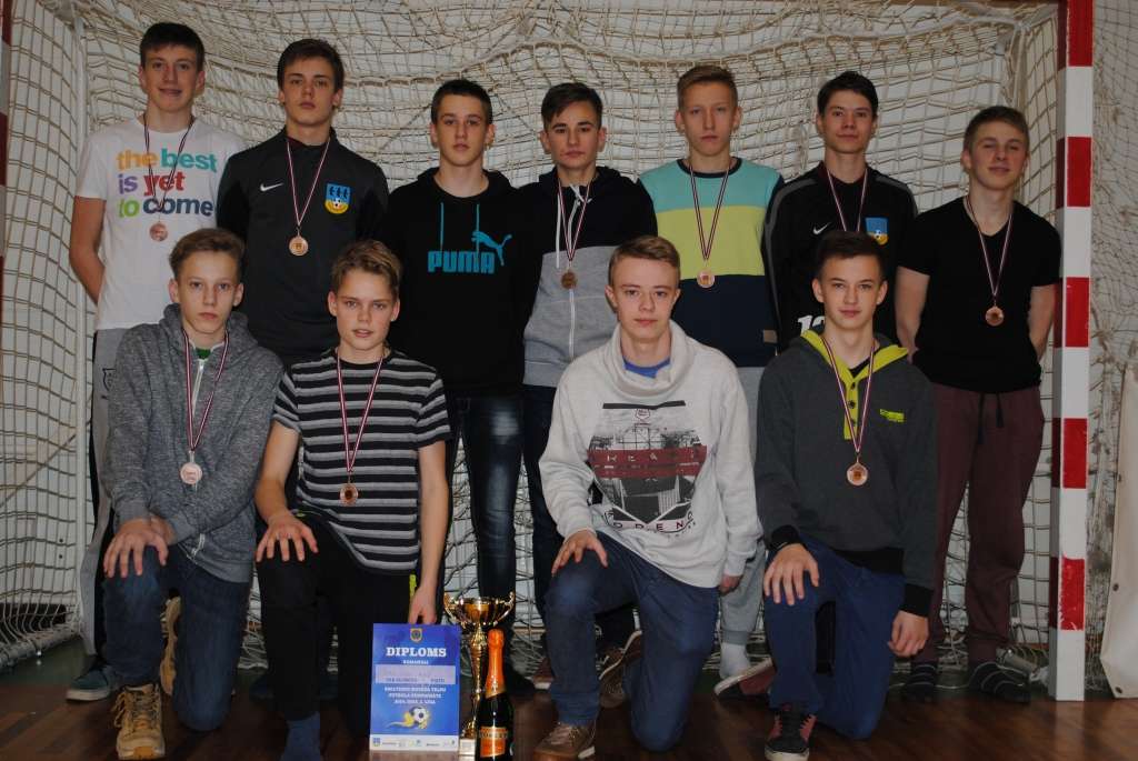 Trešajā vietā – Smiltenes sporta skolas komanda “SBJSS”.
Autors: SANDRA PĒTERSONE