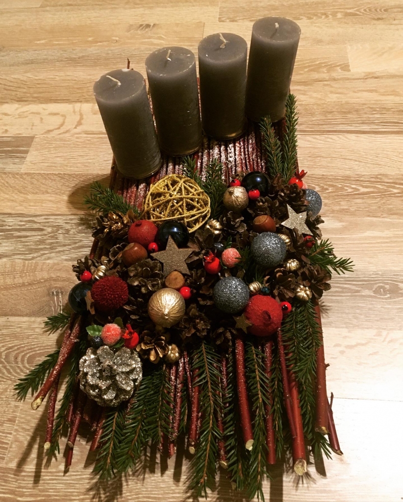 "Iesūtu savus veidotos Adventes dekorus," raksta mums Līga Lutere - Kārkliņa.
Autors: Līga Lutere - Kārkliņa