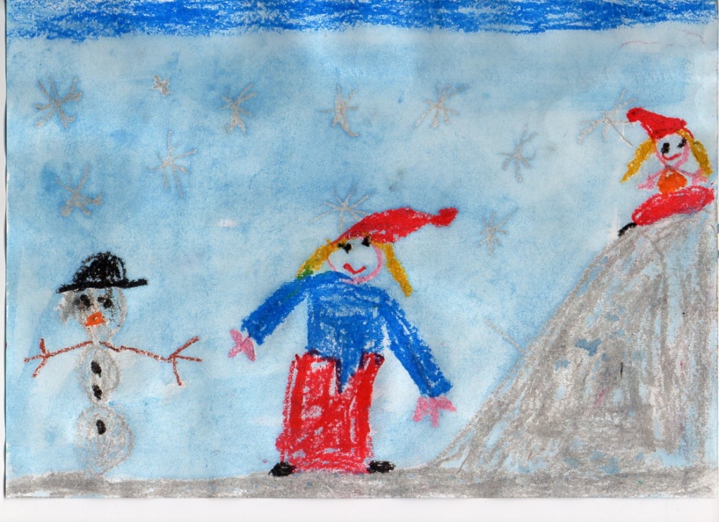 Laumas Ozolas (6 gadi) ziemas prieki