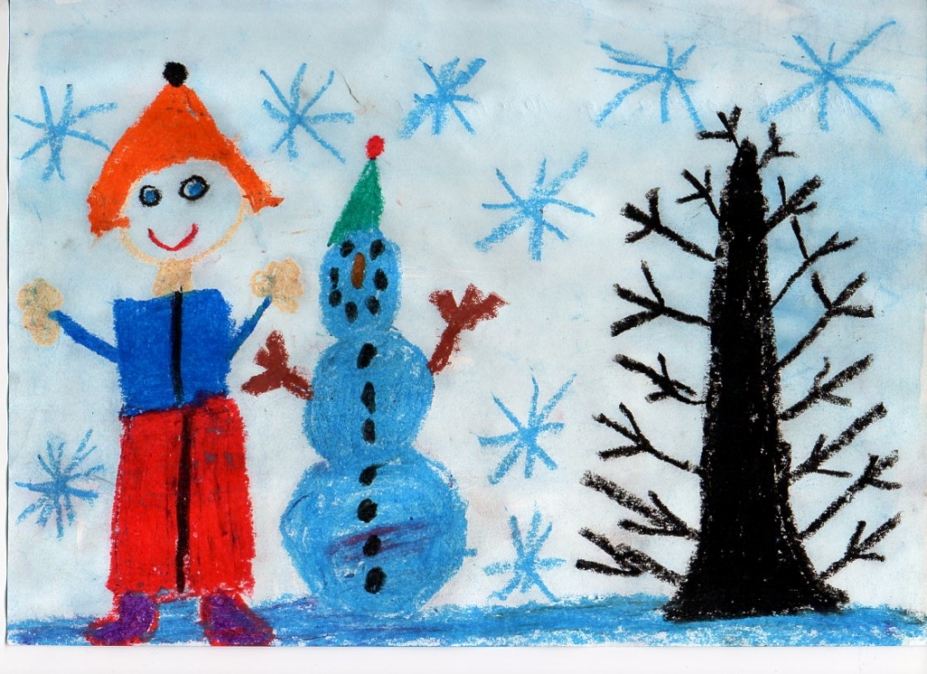 Auroras Franskevičas (6 gadi) ziemas prieki