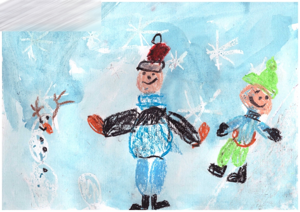 Māra Jankoviča (6 gadi) ziemas prieki