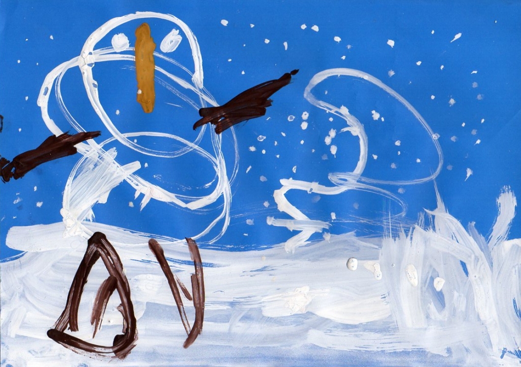 Viktora Jāņa Kubliņa (5 gadi) ziemas prieks