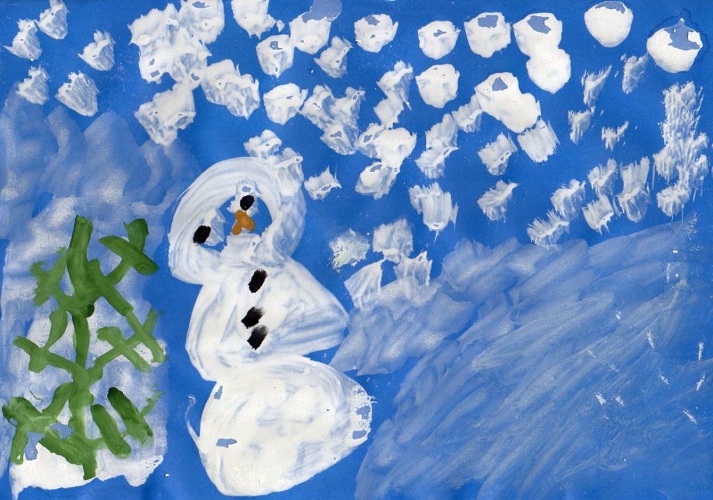 Jāņa Žvagina (5 gadi) ziemas prieks