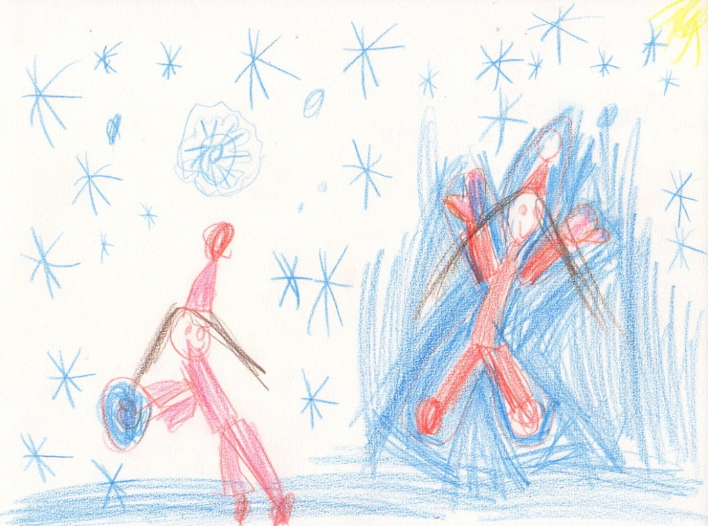 Mārtas Bērtiņas (5 gadi) ziemas prieks