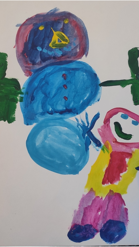 Paulas Krūmiņas (4 gadi) ziemas prieks
