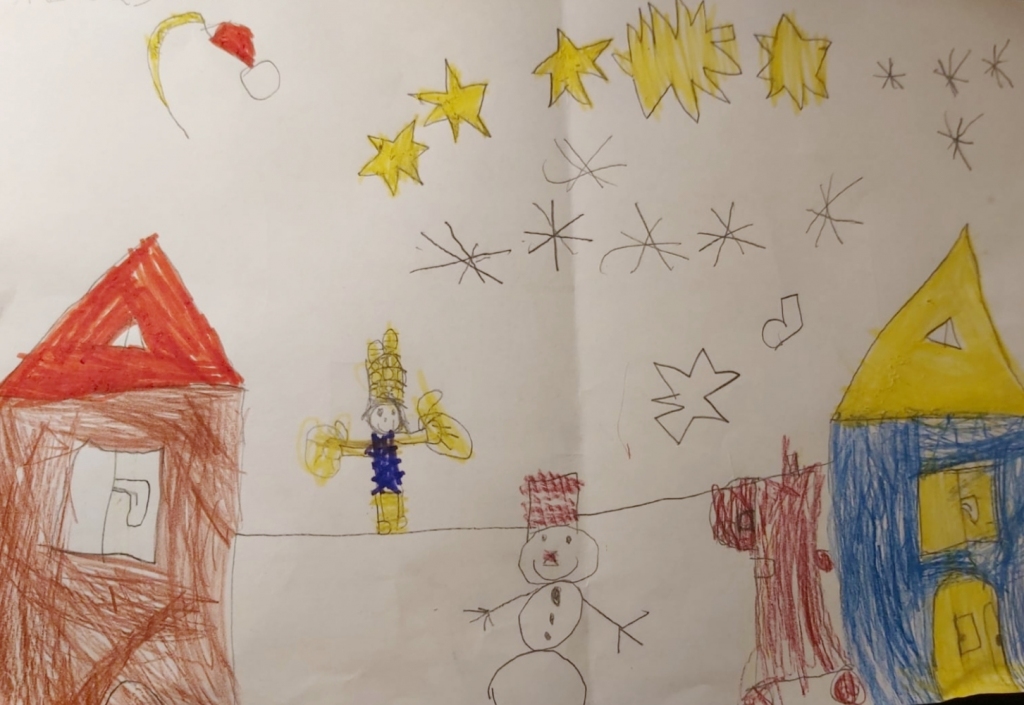 Aleksandras Salakas (4 gadi) ziemas prieks