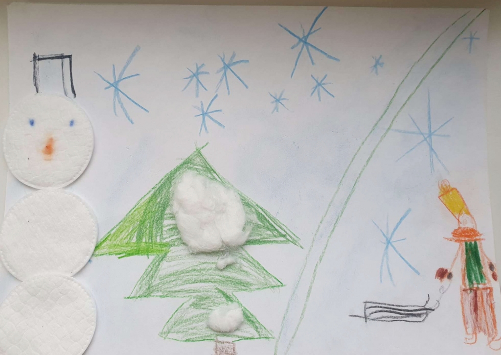 Kristera Steģa (6 gadi) ziemas prieks