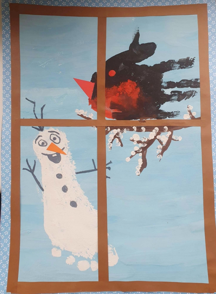 Rebekas Krievānes (4 gadi) ziemas prieks