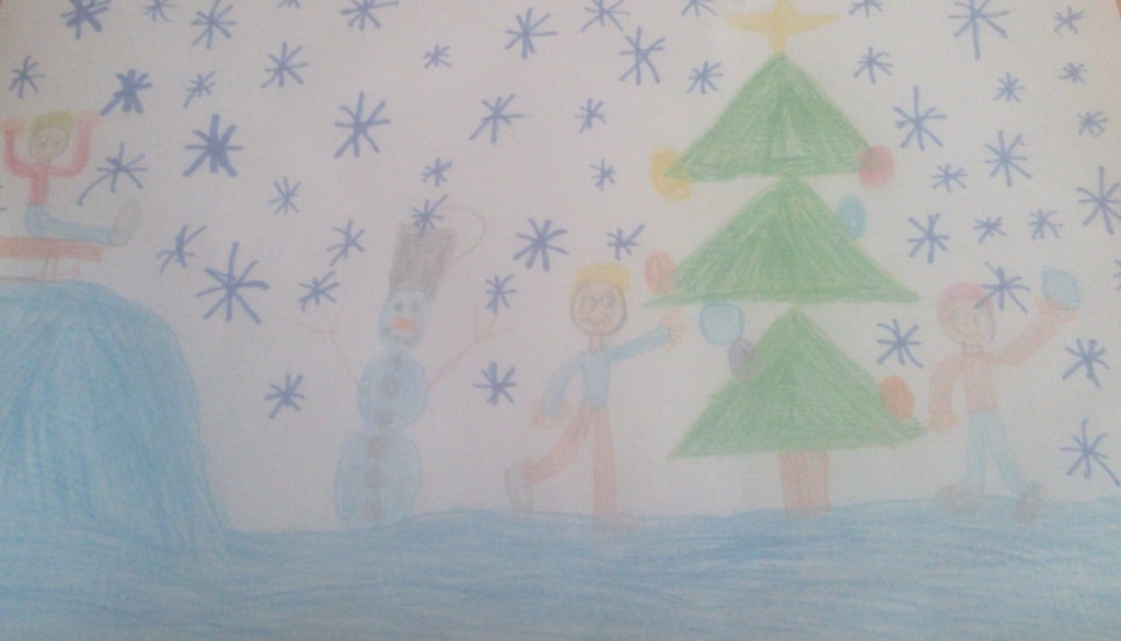 Mihaila Isačenko (10 gadi) ziemas prieki