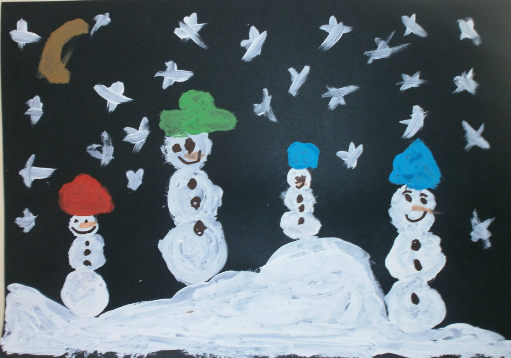 Ernesta Smirnova (5 gadi) ziemas prieks