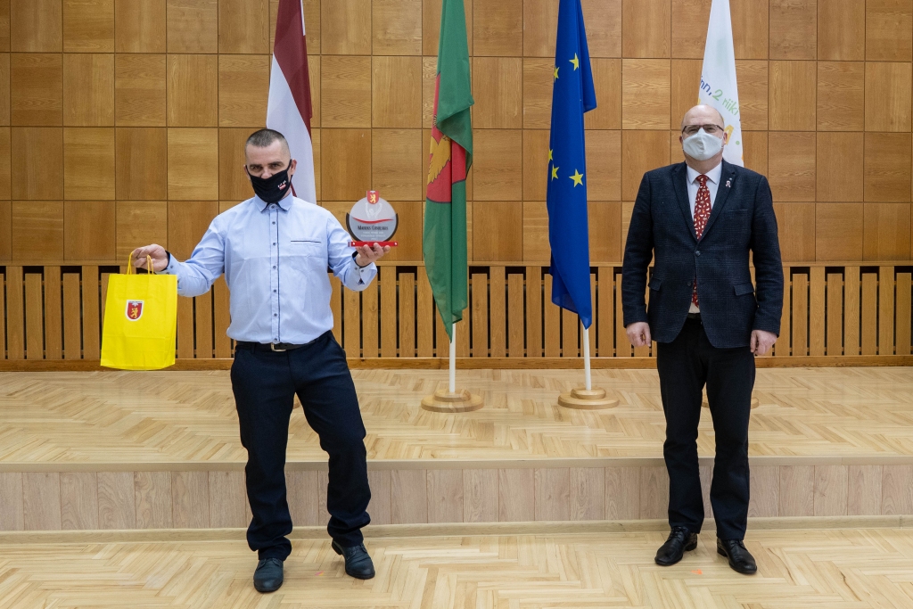 Valkas novada 2020.gada populārākais sportists Mareks Cibuļskis
Autors: Roberts Johansons